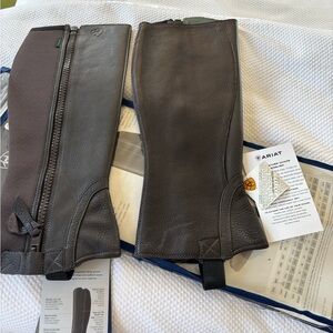Ariat Breeze Riding System half chaps-new